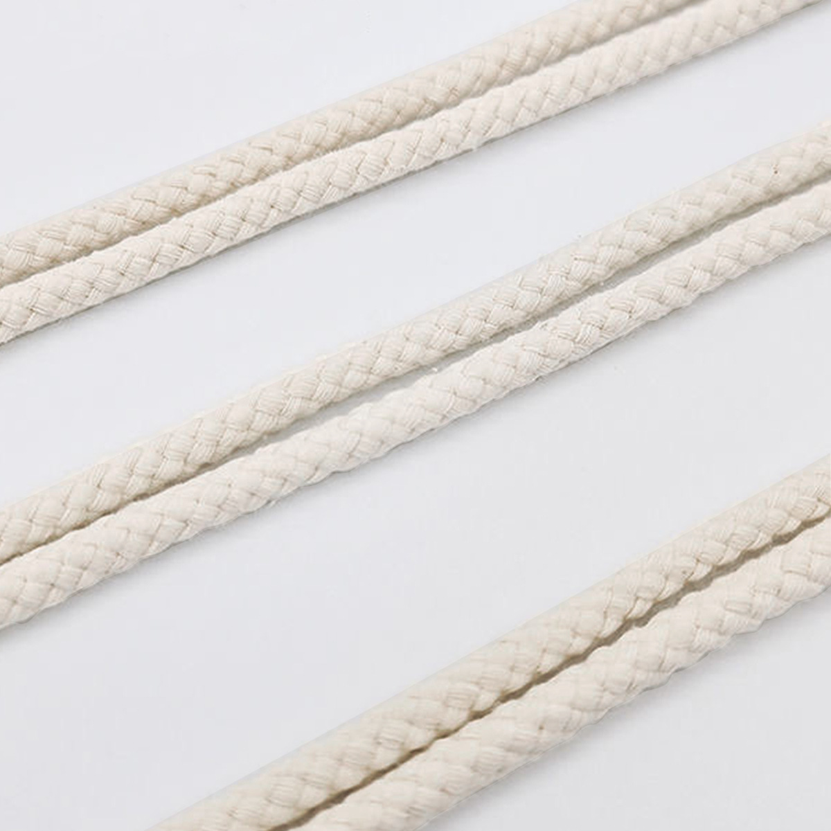 Nuevo estilo transfronterizo de cuerda de algodón, cuentas de madera, correas de cortina, sin perforación, accesorios de decoración de cortina universal móvil, cuerda de amarre al por mayor