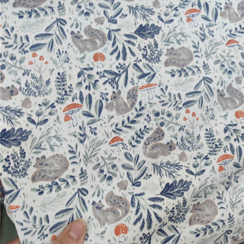 淘宝热卖！全棉印花斜纹棉布料 日本和风青海波海浪 和服浴衣床品