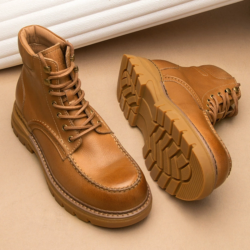 Новые ботинки Martin сапоги мужской 2024 новые осенние и зимние мужские туфли высокого класса сапоги ручной работы тренд ревеневые сапоги