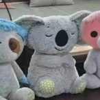 Peluche de nutria suave, juguete calmante para bebés