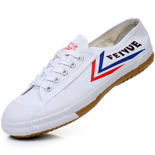 Dabowen Feiyue martial arts shoes, sports shoes, training track and field shoes, Tai Chi shoes, men's and women's soft-soled Shaolin children's white shoes