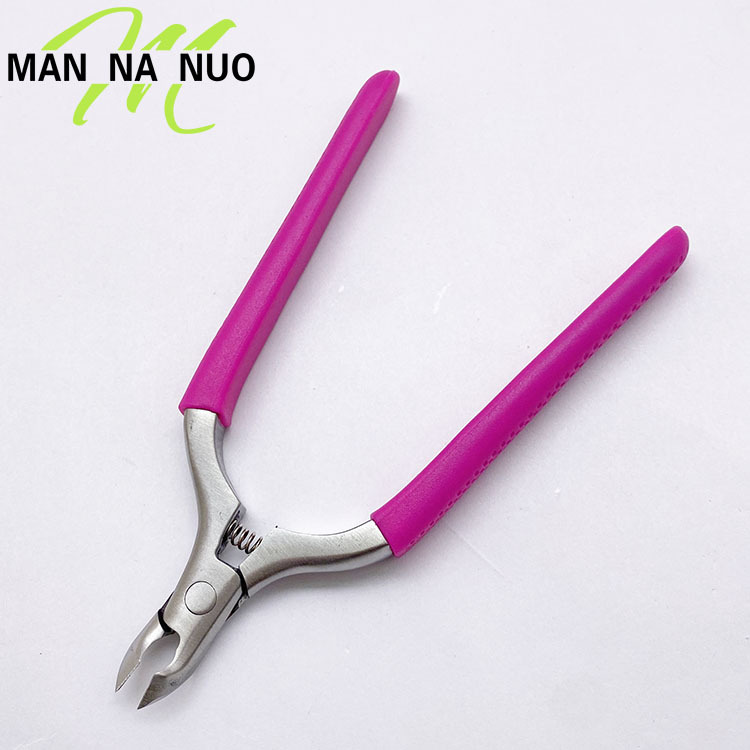 Silicone exfoliating scissors stainless steel for nails