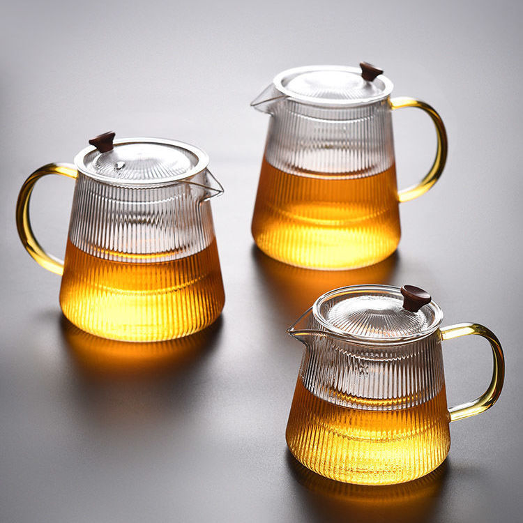 玻璃过滤泡茶壶高硼硅煮茶器茶壶套红花茶壶功夫茶具套装家用冲泡