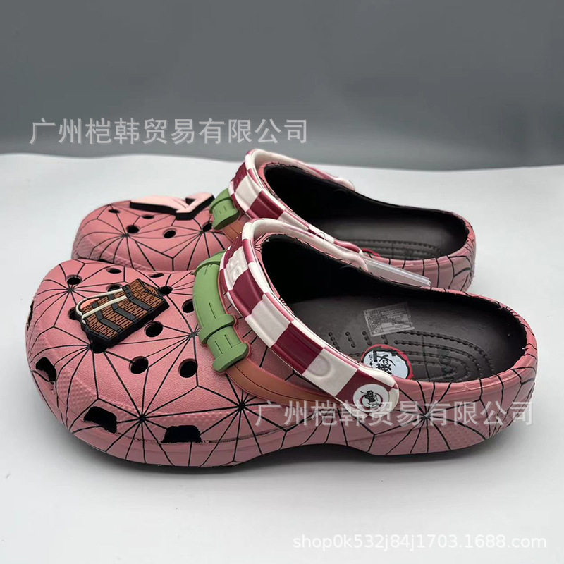 Shrek Superman zapatos de verano para niños zapatillas antideslizantes zapatillas de cabeza de niño gran playa image 2