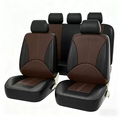 Philippines PU leather Foreign Trade car seat cover stitching leather 9-piece set artificial leather universal five-seat car factory direct sales