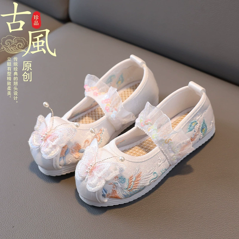 Xiangrui Hanfu обувь для девочек старая пекинская детская обувь ручной работы
