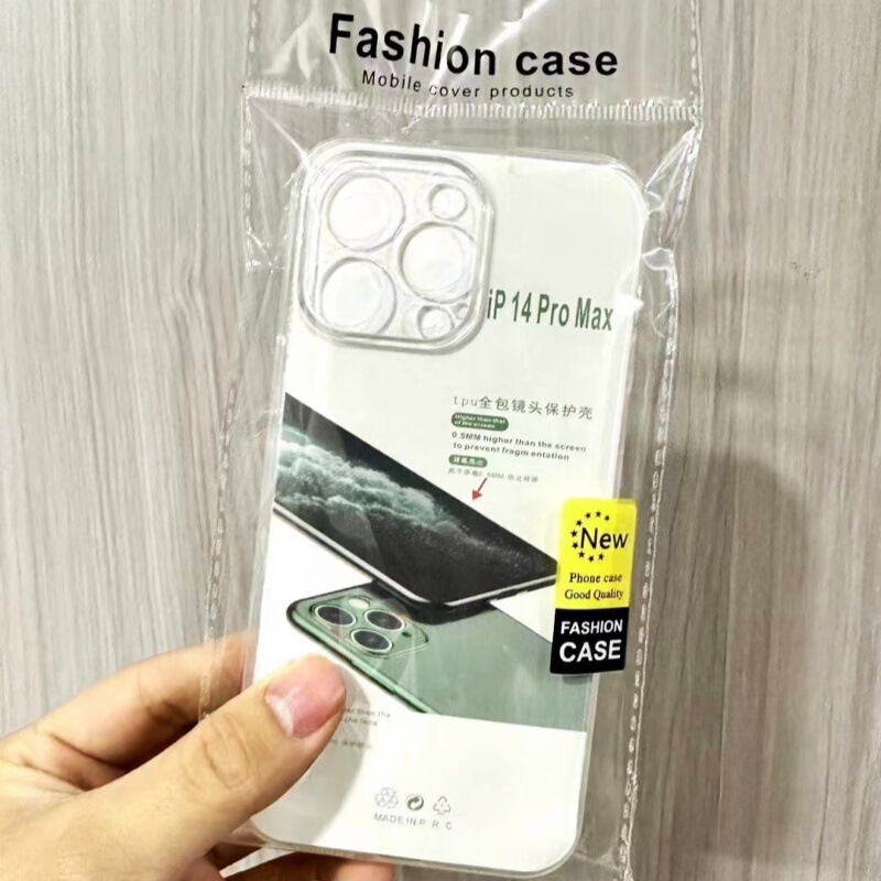 All-Inclusive 18Promax Apple 15/17/16 Mobile Phone Case 12 Transparent Soft Case 14Pro Anti-Fall Rubber Case X/Xr/7 All-Inclusive 18Promax Apple 15/17/16 Mobile Phone Case 12 Transparent Soft Case 14Pro Anti-Fall Rubber Case X/Xr/7