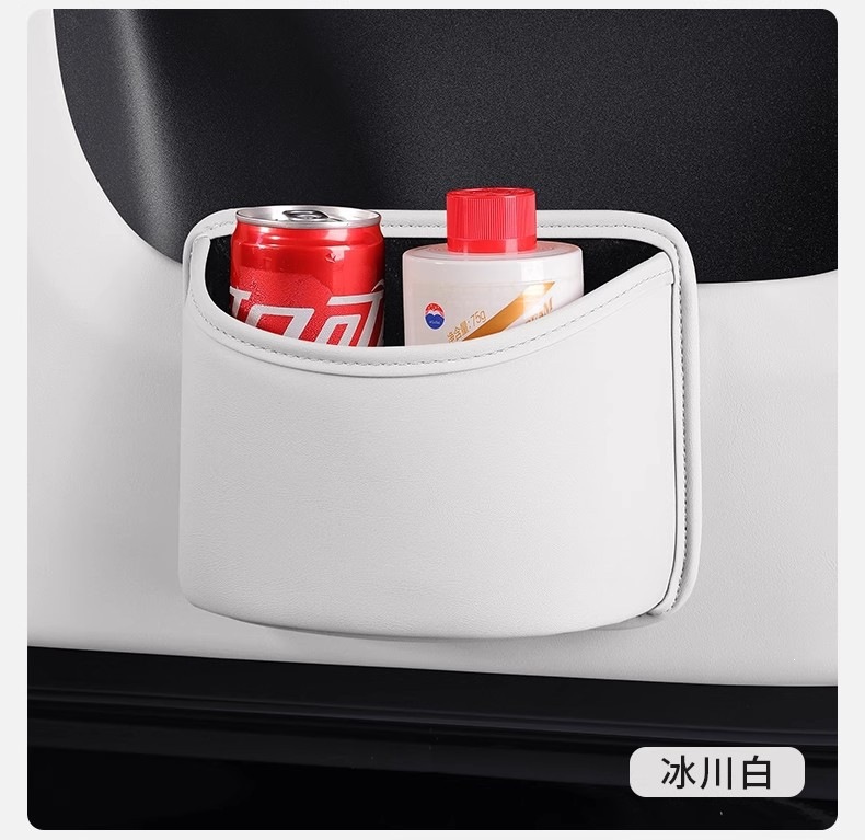 Car Trash Can, Door Storage Box, Car Interior Accessories, Foldable Seat Back Hanging Storage Bag, Storage Box