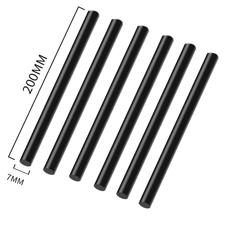 Barras de pegamento termofusible adhesión alta transparente 7 mm y 11 mm uso doméstico