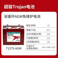 Trojan늳T1275-AGM ѭhAGMSo Trojan늳12V132AH