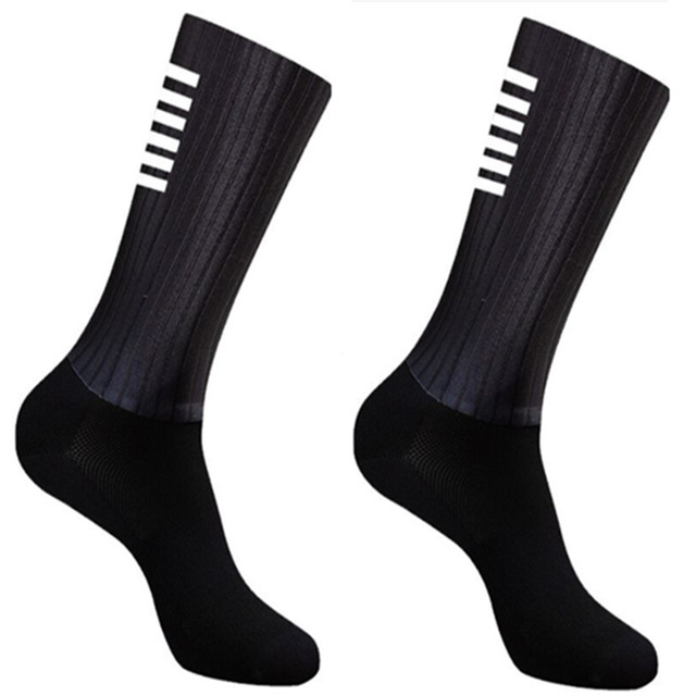 Bicycle Team Aero Socks Seamless Anti Slip Cycling Socks Road Bike Socks Outdoor Racing Bicycle Compression Transport