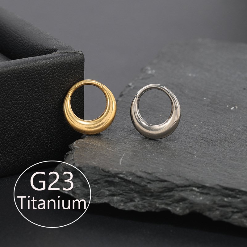 1 Piece G23 Titanium Spider Snake Moon Versatile Irregular-Shaped Nose Ring Lip Ring Body Piercing Jewelry Wholesale detail image 10