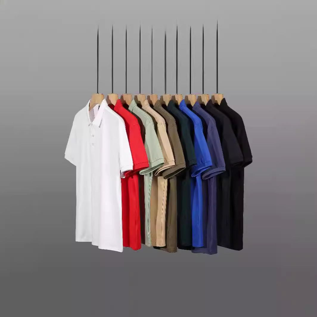 Camisas polo personalizadas logotipo impresión ropa de trabajo ropa de trabajo personalizada camiseta publicitaria cultural DIY fiesta bordada de manga corta