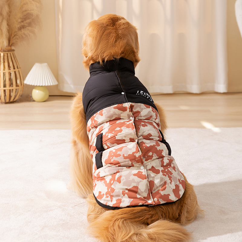 Transfronterizos otoño y invierno perros tablero de ajedrez cuadrado inglés bordado perros grandes camisas de peluquería perros grandes y medianos de pelo dorado Samoan ropa de mascotas