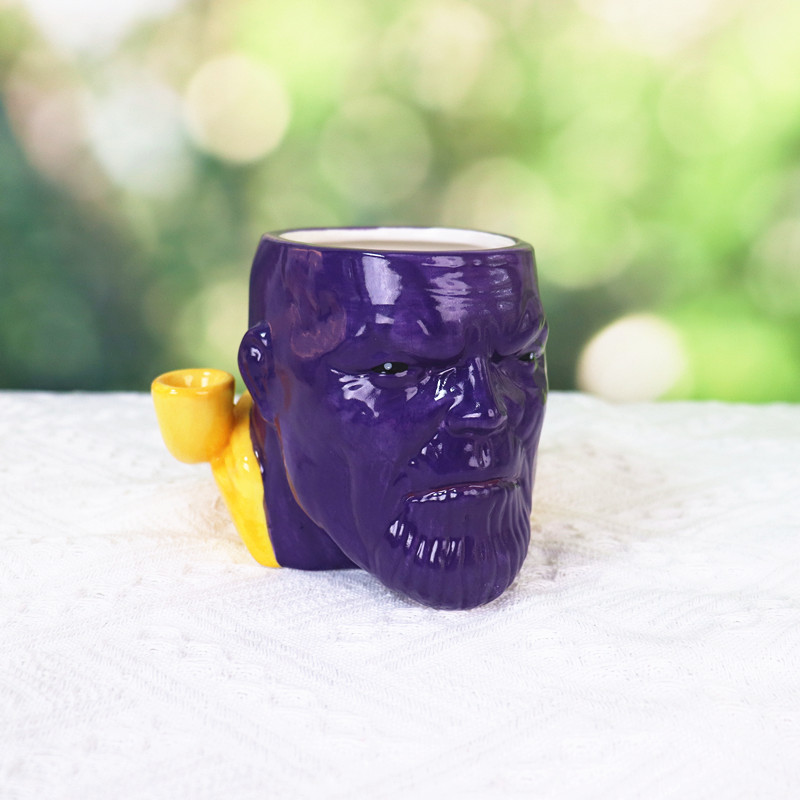 Taza de Cerámica de la Serie Marvel, Avengers, Star Wars, Iron Man, Batman, Yoda