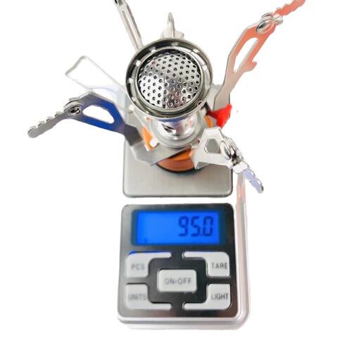 Factory mini outdoor camping portable stove stainless steel folding mountaineering gas stove picnic stove barbecue stove batch