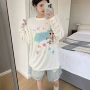 长袖薄款宽松夏季t恤