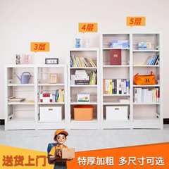 雄虎旋转书架置物架一体靠墙桌面书架置物架简易书架收纳柜落地