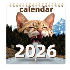 跨境新款日历Jesus Christ WHAT A YEAR Calendar 2026厂家批发现