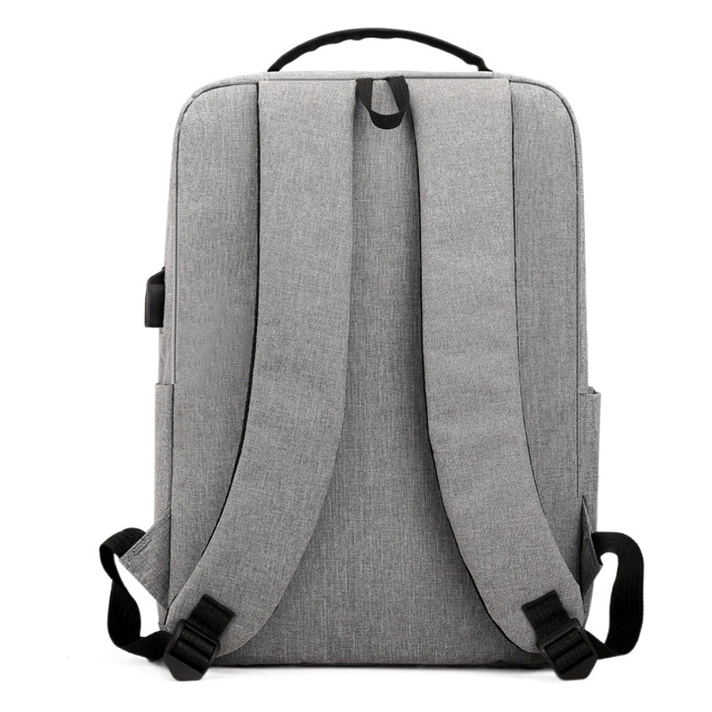 Mochila de negocios para hombre, mochila multifuncional para ordenador con logotipo impreso, mochila de gran capacidad para hombre, envoltura de burbujas