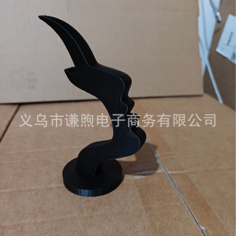 跨境爆款抽象人物眼镜支架简约电视柜客厅书房别墅售楼处软装饰品|undefined