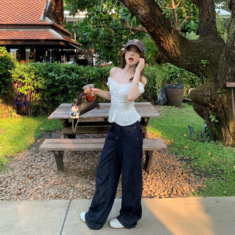 Korean-Style Sweet and Gentle Bow-Tie Short-Sleeve Shirt for Women, 2025 Summer Fashion, Age-Reducing, Waist-Cinching Top Korean-Style Sweet and Gentle Bow-Tie Short-Sleeve Shirt for Women, 2025 Summer Fashion, Age-Reducing, Waist-Cinching Top