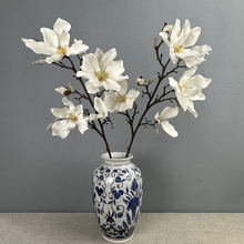 仿真EVA大玉兰花 假玉兰家居装饰仿真花新中式玉兰婚庆摄影用品