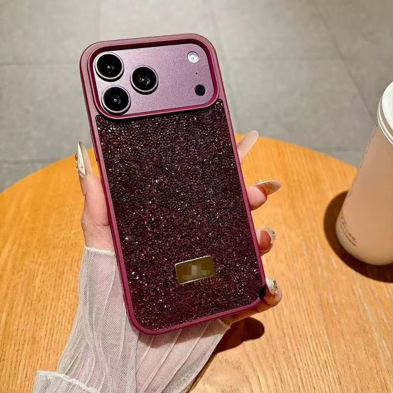 Luxurious Sparkling Diamond Phone Case Suitable for Apple 18Promax Iphone15 Electroplated Trendy Brand High-End Rhinestone 16 Full Coverage Luxurious Sparkling Diamond Phone Case Suitable for Apple 18Promax Iphone15 Electroplated Trendy Brand High-End Rhinestone 16 Full Coverage