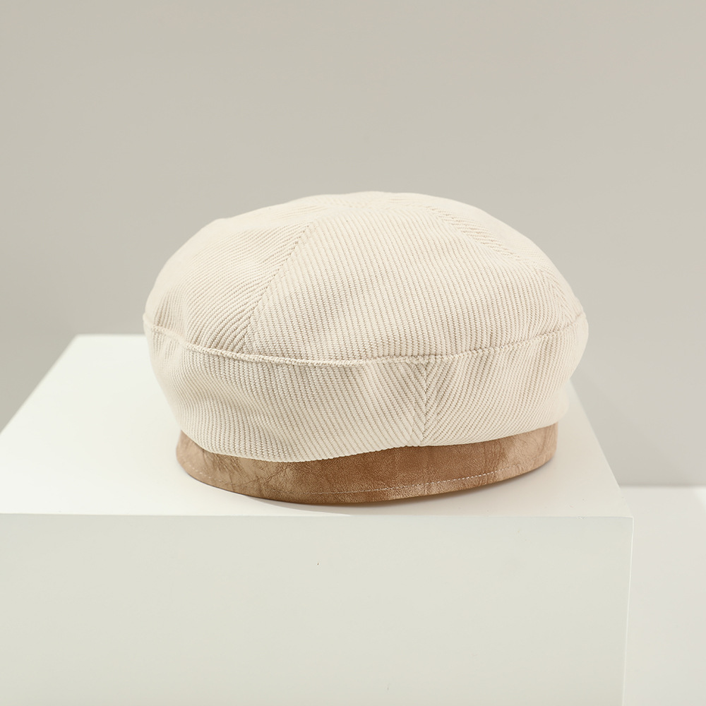 Boina de niñas moda coreana para niños gorra de pato gorra de jardín de infantes primavera / otoño / invierno caliente a prueba de viento
