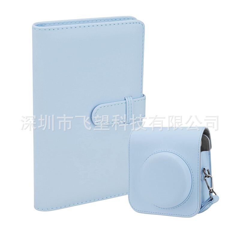 Suitable for Instax Mini 12 11 9 Camera Bag, Shoulder Photography Bag + 108-Page 3inch Photo Album