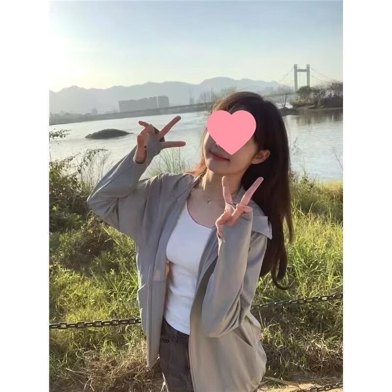 马卡龙糖果色弹性防晒衣女款夏季2026新款冰丝防紫外线薄款防晒服