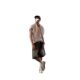 Summer High-end Washed Dressed Five-point Denim Shorts Men's Retro Street Casual American Style Straight Loose Wide Legs