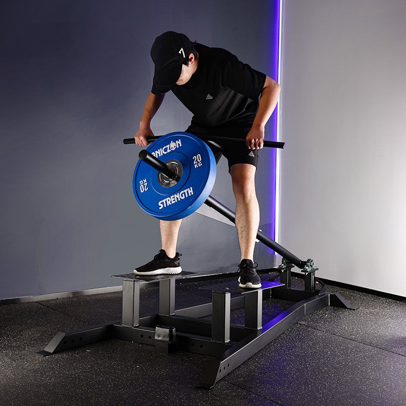 gimnasio de entrenamiento de espalda comercial dispositivo de entrenamiento de espalda tipo T máquina de remo de espalda dura pull-down de alta posición