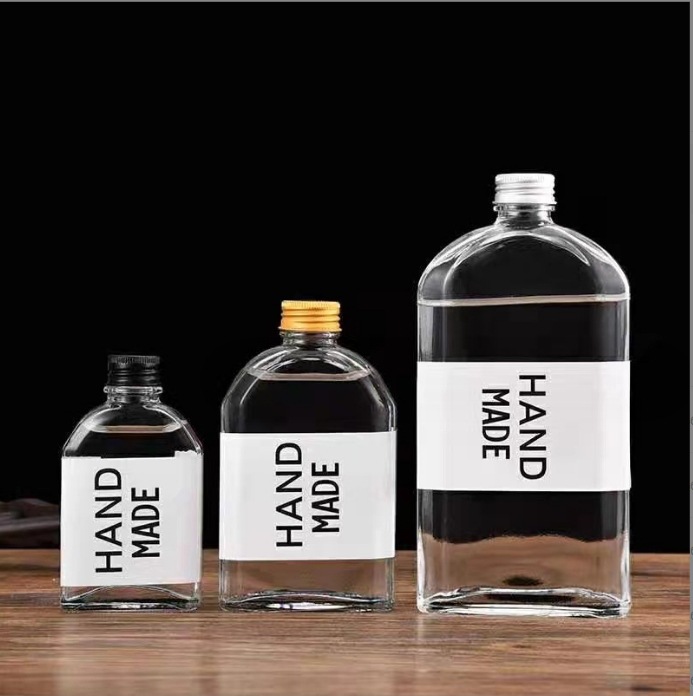 200ml冷萃咖啡瓶玻璃瓶美式饮料瓶自酿果酒瓶白酒瓶