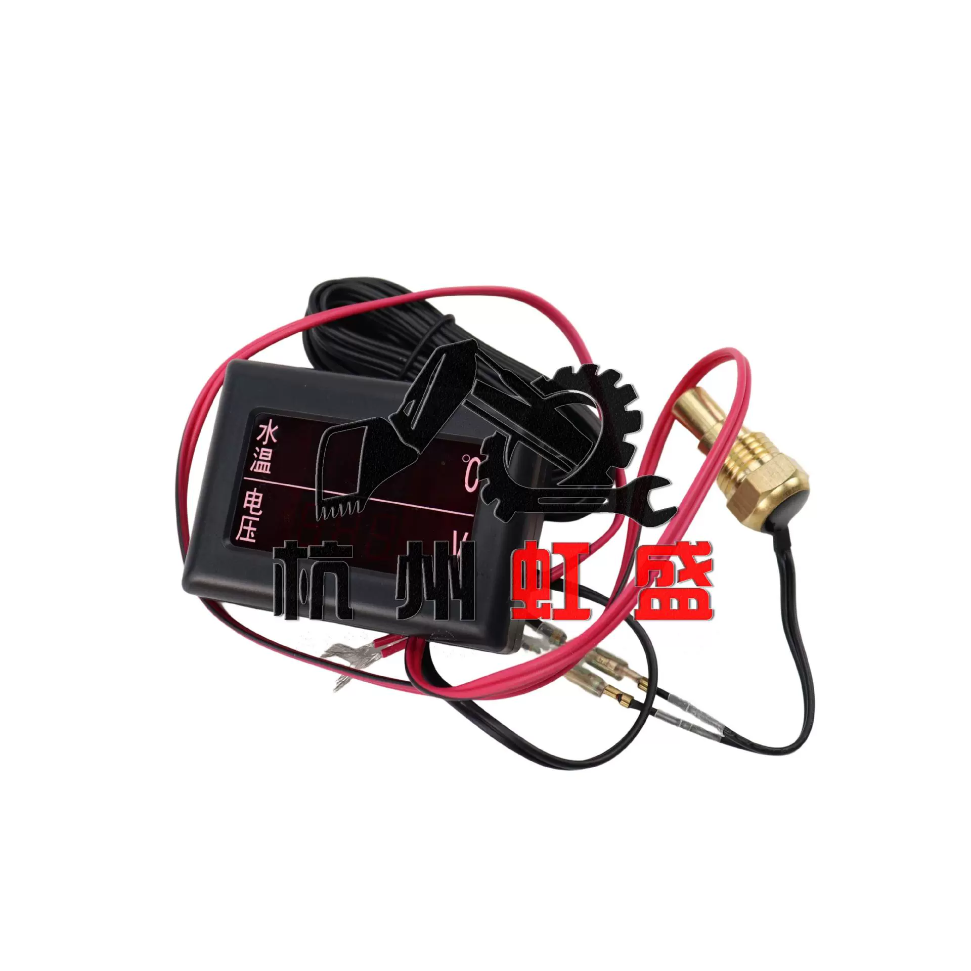 Применимый экскаватор Yanma 4TNV9498 двигатель с линейным интеллектуальным электронным водяным термометром, датчиком температуры, сигнализацией