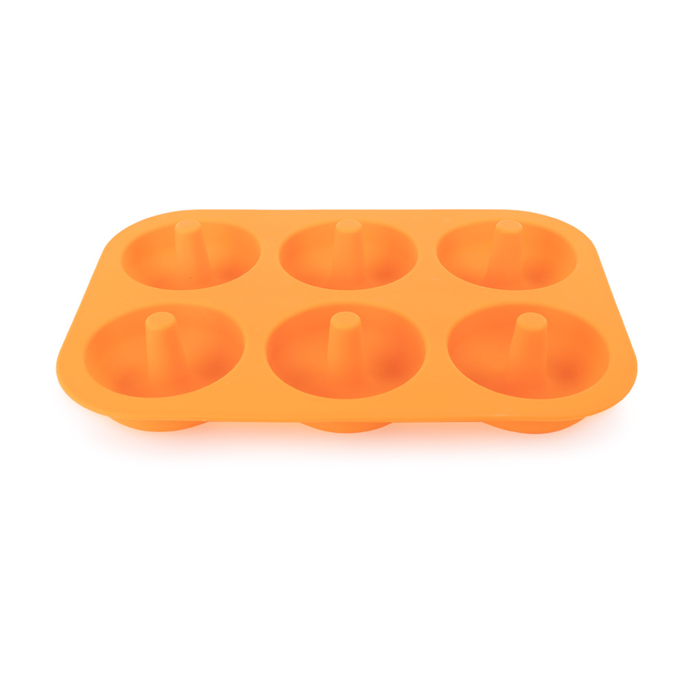 定制厨房点心烘焙工具 硅胶甜甜圈模具 甜点硅胶模具出售