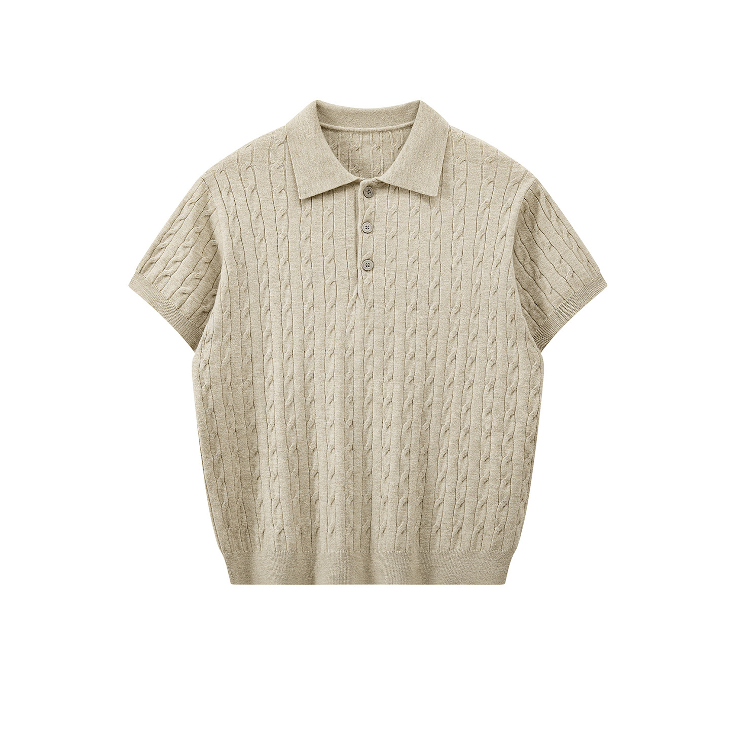 Polo camiseta de punto camiseta de manga corta camiseta de hombre solapa texturas de torsión viejos viento de hielo de verano fábrica transfronteriza al por mayor