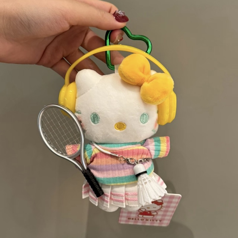 本物のハローキティサンリオバッグペンダントぬいぐるみキーホルダースクールバッグペンダント人形|undefined