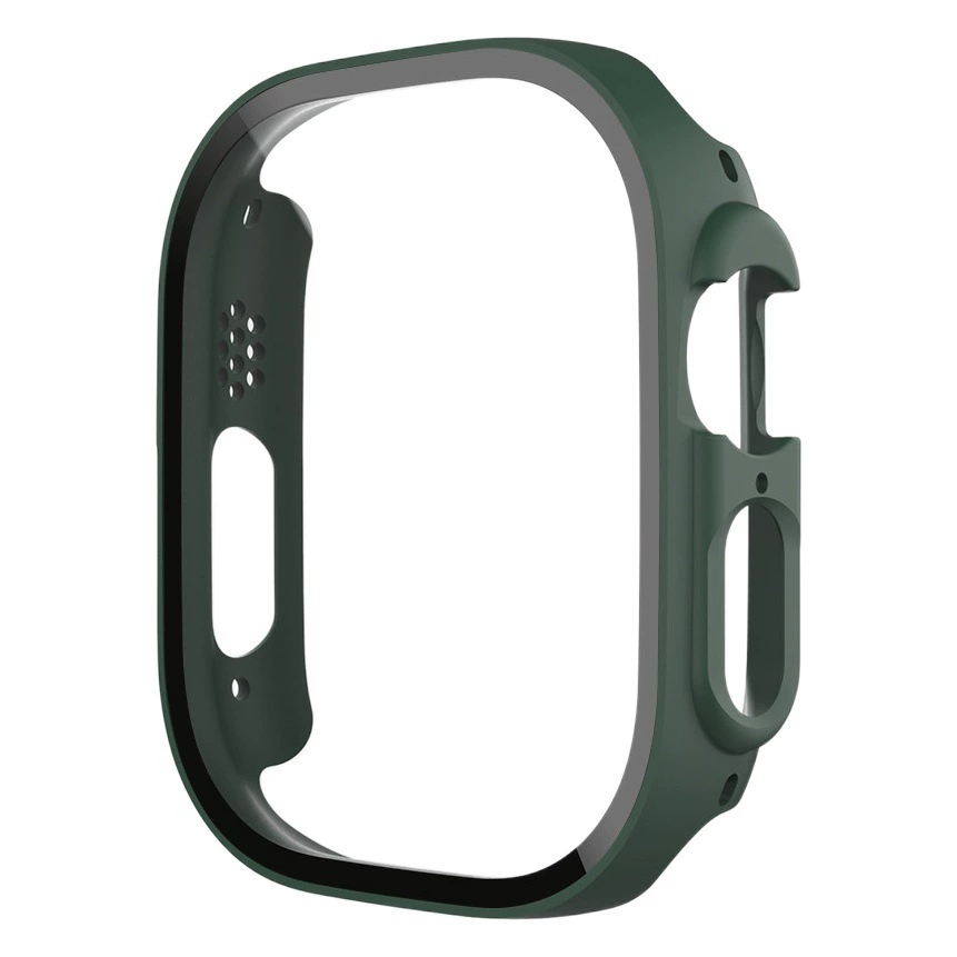 Подходит для корпуса часов Apple 11/10/9, защитного чехла для часов Apple Watch Ultra, со встроенной защитной пленкой из закаленного стекла.