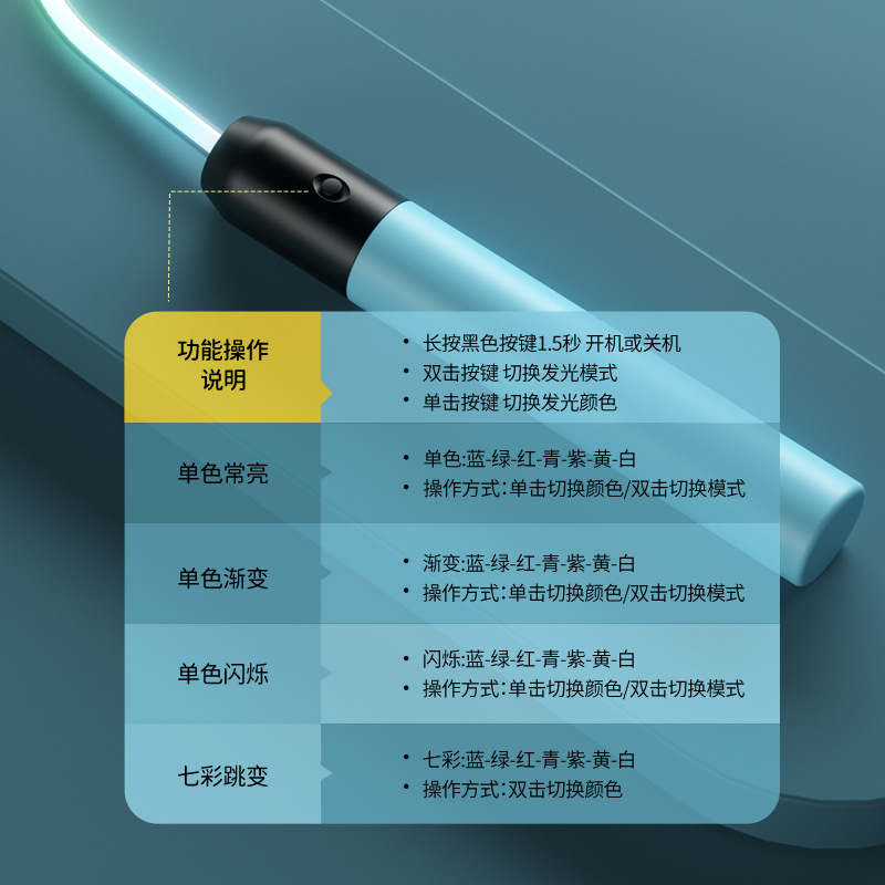 LED Fiber Optic Jump Rope ���˱��������ͯѵ���˶�����������