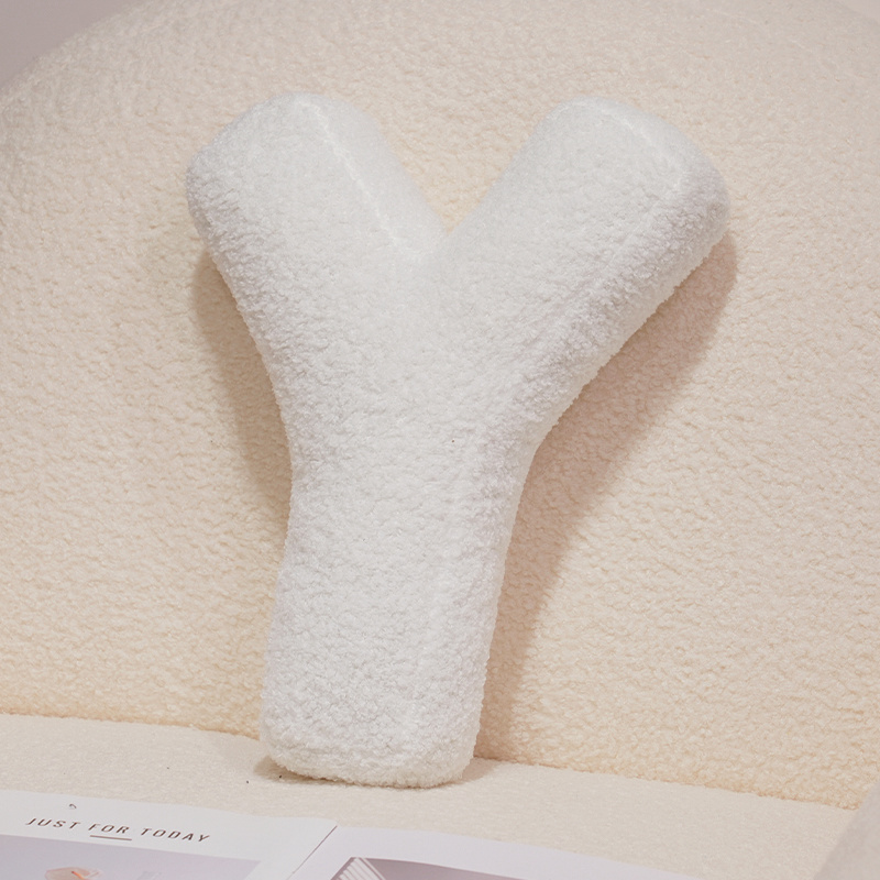Cojín de Peluche con Forma de Letra de Felpa Decorativo para Fotografía image 57