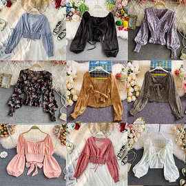 辣妹性感小衫Spicy Girl Sexy Shirt Foreign trade wholesale