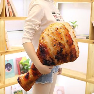 Pillow with Legs for Sleeping, Doll, Doll, Sofa, Plush Toy, Weird Pillow for Boys and Girls, Chicken Leg Pillow