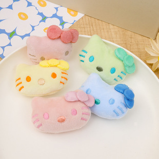 Cartoon Plush Kt Cat Bag Pendant Cute Kitten Doll Keychain Pendant Kitty Doll Doll Machine