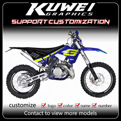 SHERCO SE SEF 2017-2023 デカール ステッカー プリント ステッカー 傷防止、耐摩耗性、耐性に適しています。