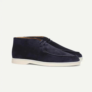 Foreign trade plus size high lace flat white shoes casual versatile sandy shoes 40-48 plus size men's shoes