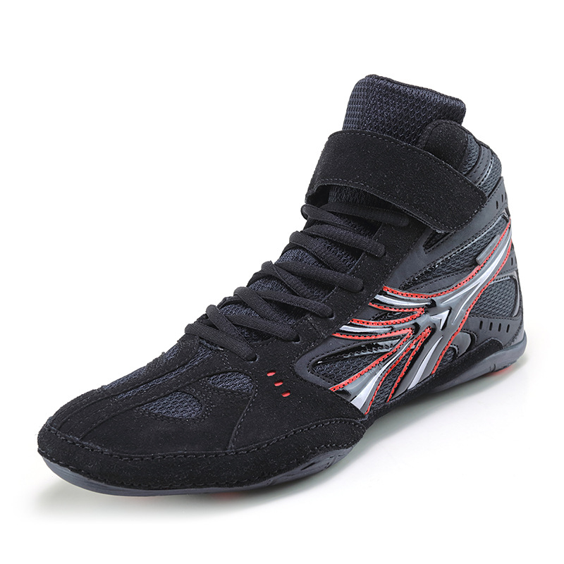 2025 New Men's and Women's Wrestling Squat Shoes Lightweight Wear-Resistant Training Boxing Shoes Factory Direct Sales Dropshipping