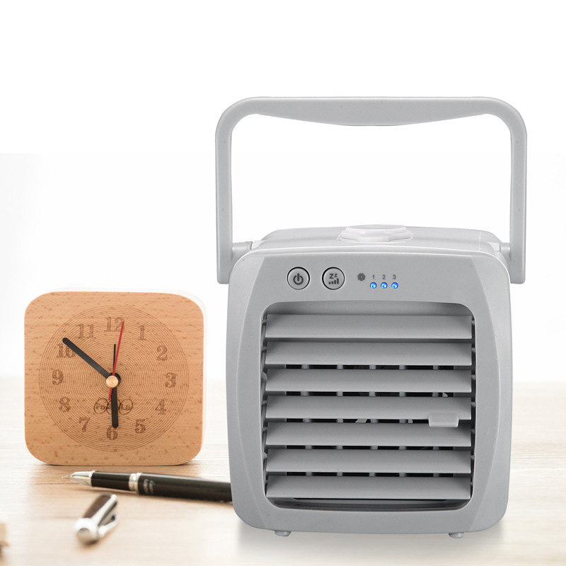(Wholesale), handheld small table humidifier, air fan 4