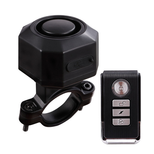 Wholesale Wireless USB Charging Bicycle Alarm with Sun and Rain Protection