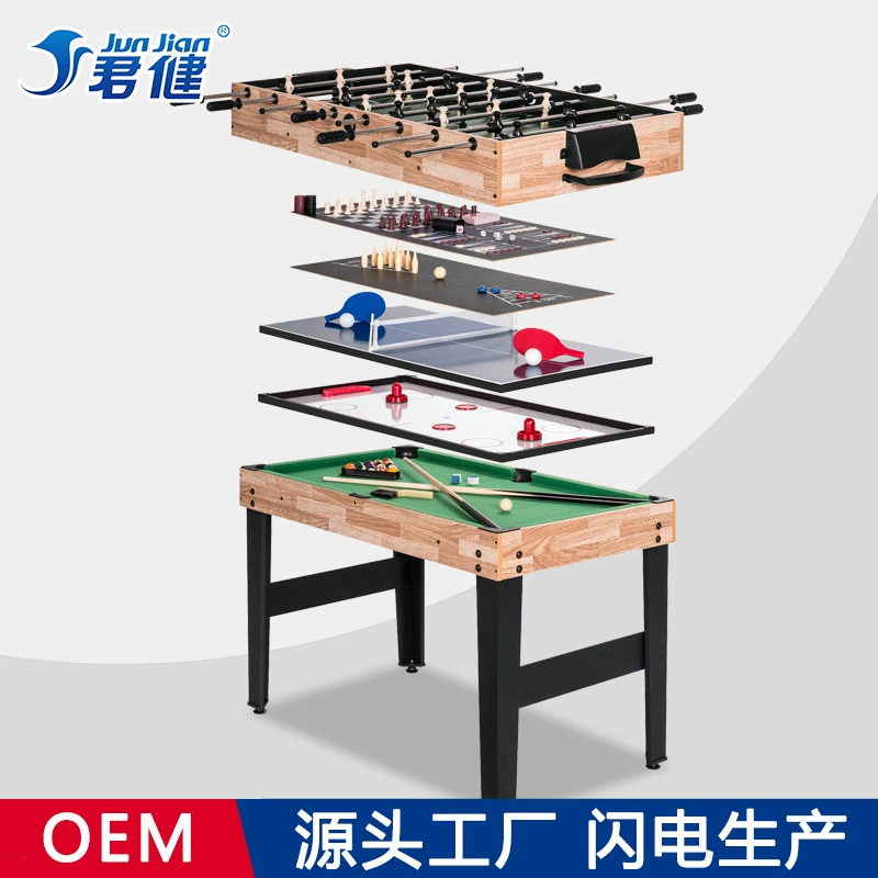 Многофункциональный стол 10-в-1: настольный футбол, настольный хоккей, бильярд, игровой стол для помещений, заводской, трансграничный